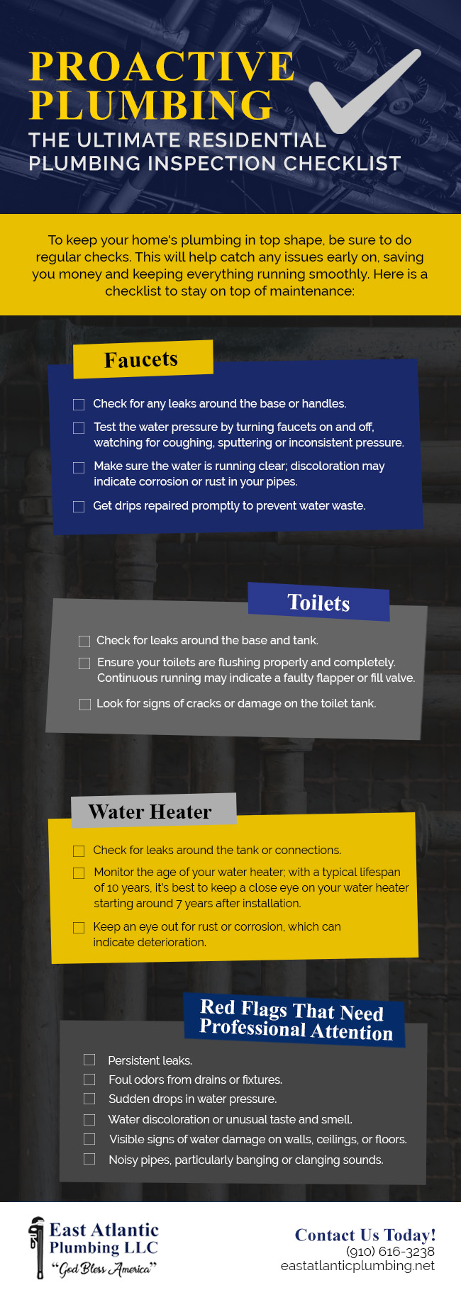 Proactive Plumbing: The Ultimate Residential Plumbing Inspection Checklist